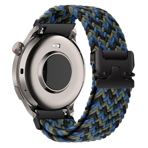 ShinKin 22mm �o���h Amazfit Active Max/Amazfit Balance 2 /Balance/Bip 6 /Bip 5/5 Unity/Helio Strap/GTR 4 �Ή� �i�C���� �����p�o���h �u���C�f�b�h �ґg ��