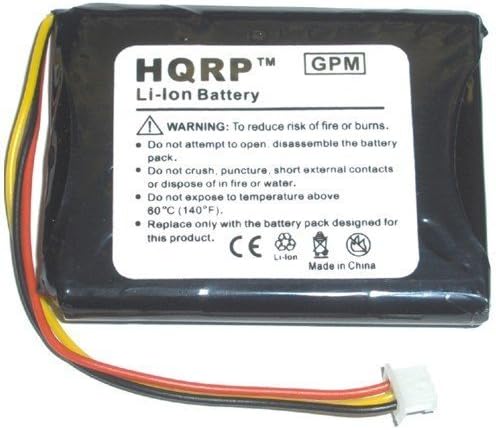 HQRP 1400mAh Battery for TomTom One V2 V3 / TomTom Rider V2 GPS Replacement