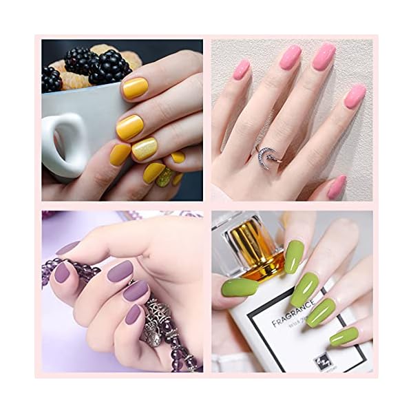 23-Pcs-Esmalte-Semipermanente-SHOWNAIL-20-Colores-Pintaunas-Semipermanentes-Remojo-con-Base-Top-Coat-Brillante-y-Mate-Set-Esmalte-de-Unas-Semipermanentes-con-Desnudo-Rosa-Neon-Blanco-Negro-8ML