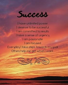 Success: Positive Self-Affirmations notebook Journal 8 x 10 inches (Positive Self Affirmation Books Notebook Journal Series)
