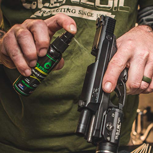 Clenzoil Field & Range Gun Cleaning Spray & Lubricating Oil | Cleaner Lubricant Protectant [Clp] | Bore Solvent + Lube In One | 2Oz. Bottle W/Fine Mist Pump Sprayer #TOP6