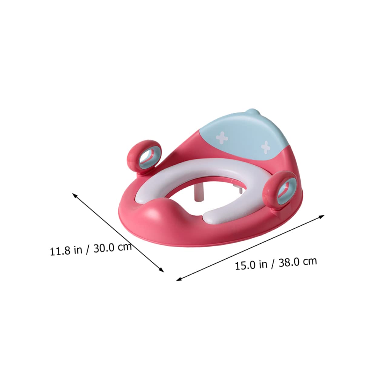 TOYANDONA Réducteur De Toilettes Pour Garçon Fille Avec Coussin De Toilette Portable Et Motif Dessin Animé Pour Garçon Fille