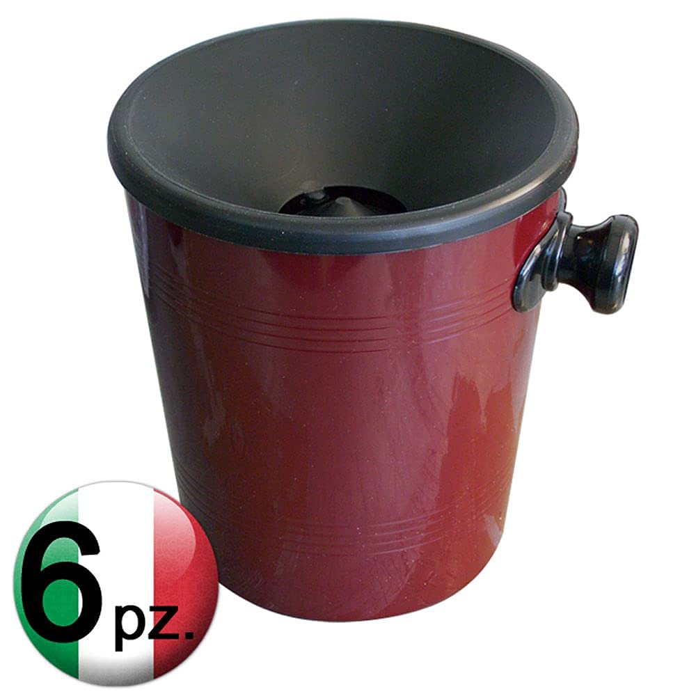 Spittoon Pro Euposia - Crachoir Professionnel 1,2L Noir Pour Dégustation Vin - Design Cône