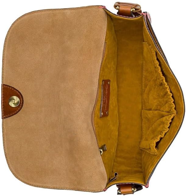 Patricia Nash Leather Vilette Chainlink Shoulder Bag