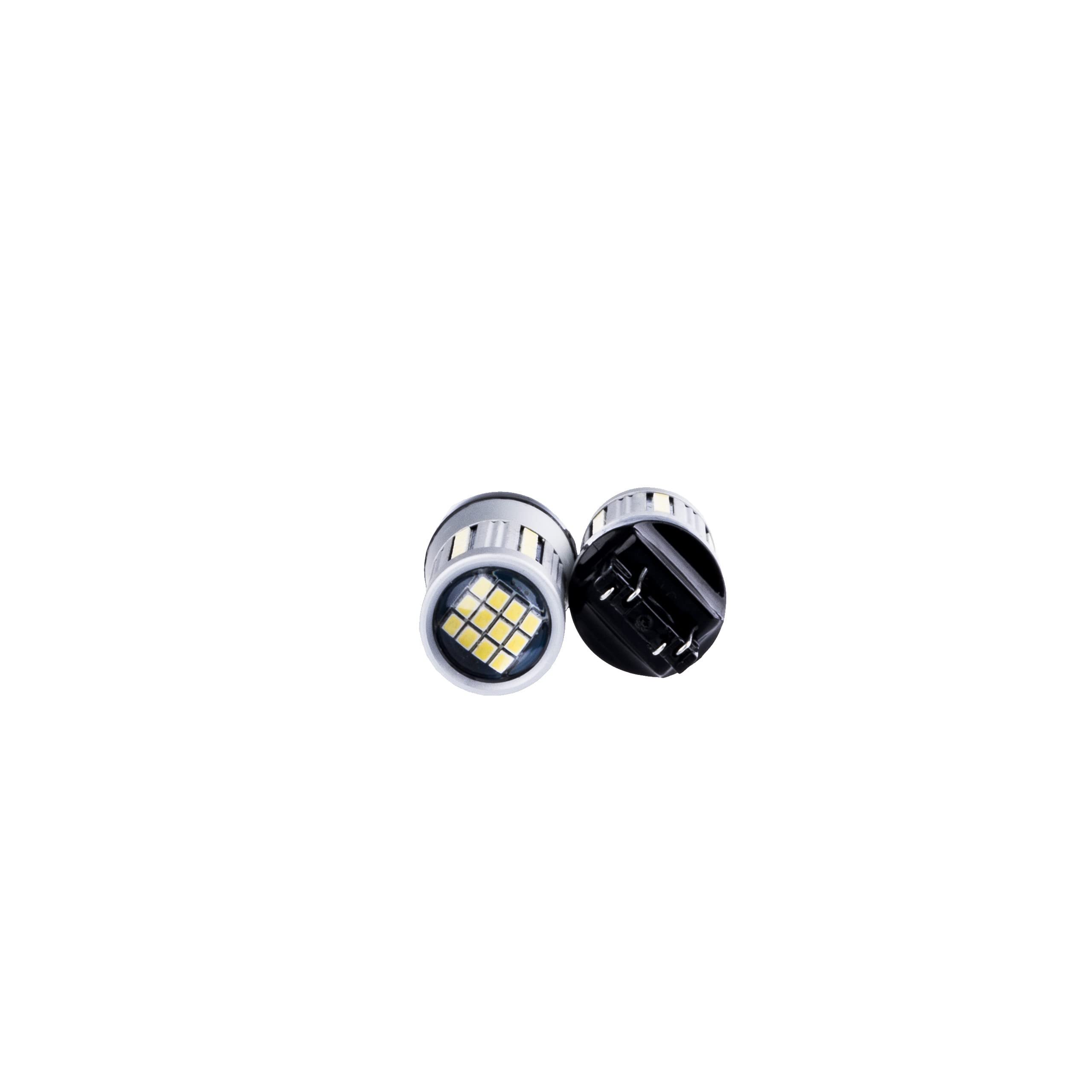 EinParts W21/5W LED Lampadine 6000K (Bianco) CANBUS 12V per Auto 66 x SMD 2016 LED, W3x16q