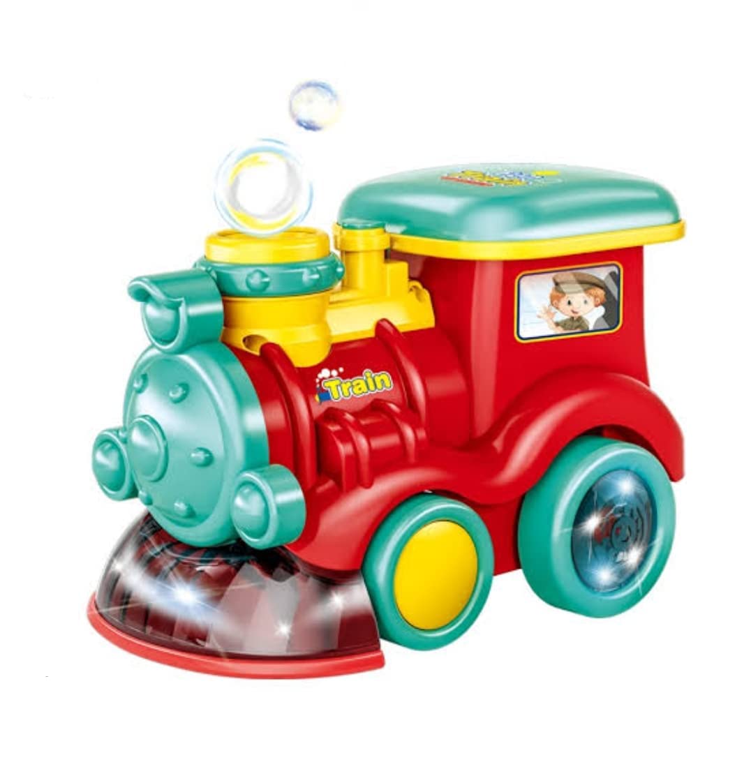 Jack Royal Electric Bubble Blowing Toy Steam Locomotive Engine Bump & Go Toy Train for Kids (B0BVFLRPBG) Amazon Price History, Amazon Price Tracker