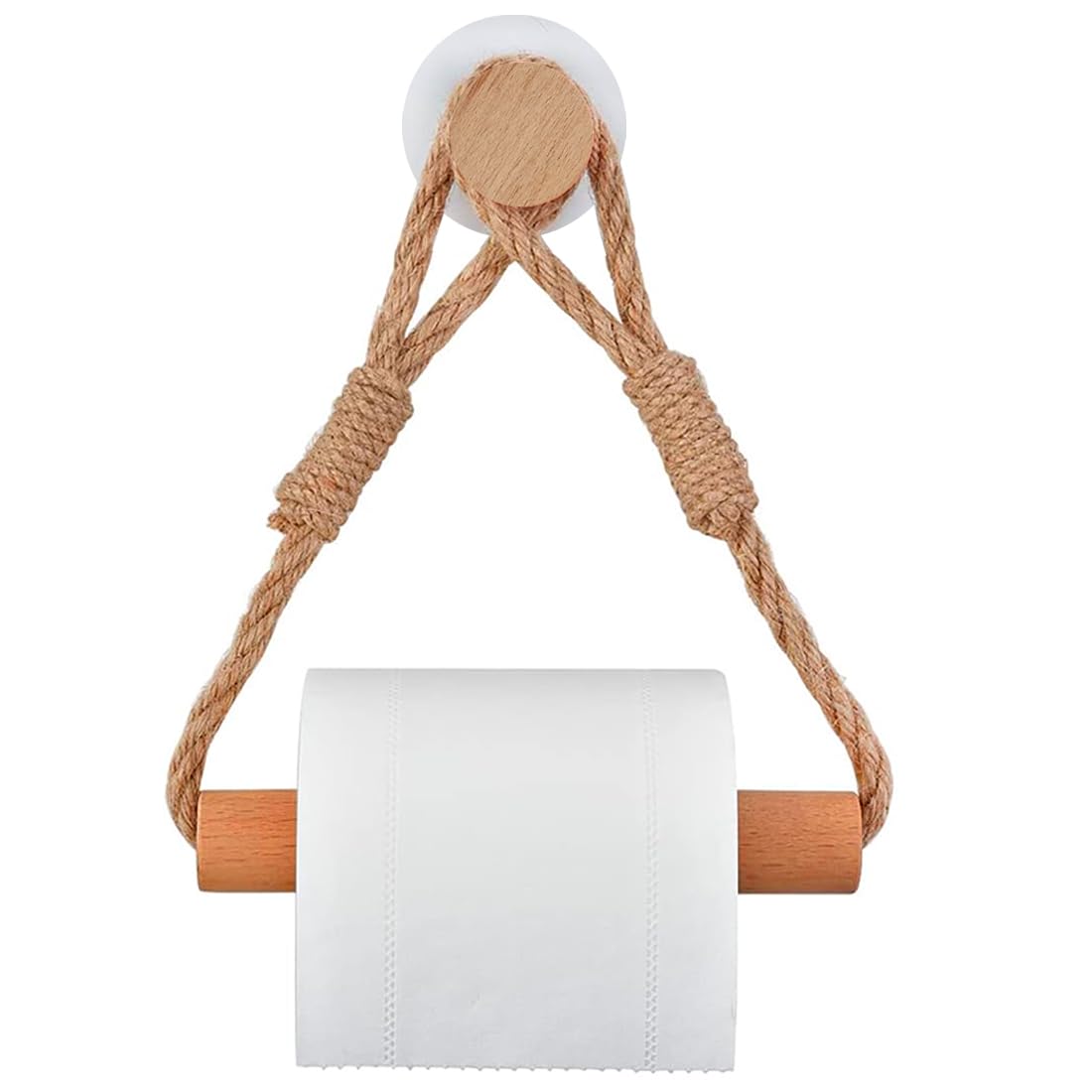 Portarotolo Carta Igienica Da Parete Senza Foratura, Porta Rotolo Di Carta Igienica Vintage, Porta Asciugamani Per Wc, Bagno, Bagno, Decorazione Vintage, Decorazione Boho, Corda Industriale