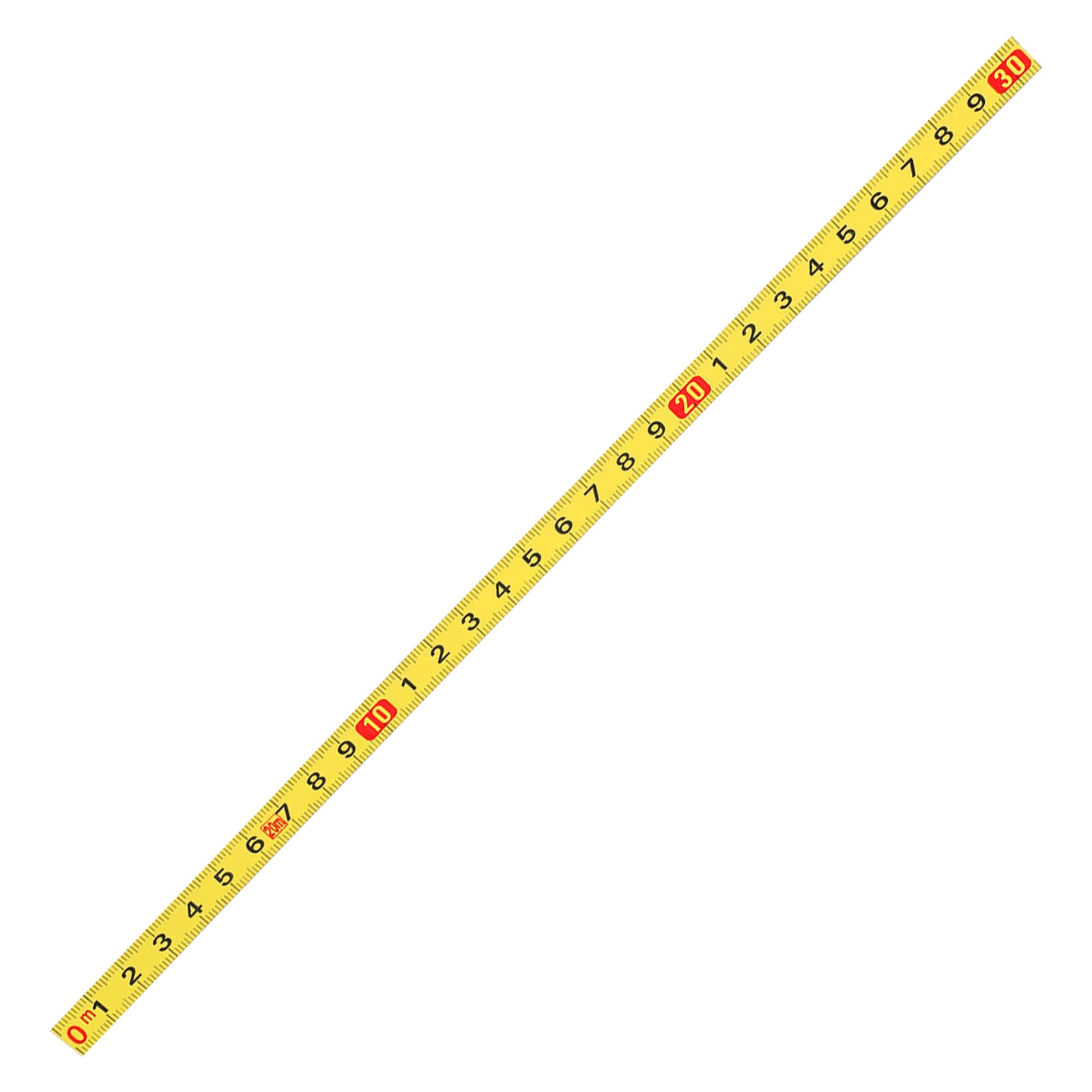 Precisions Measuring Tape 10mm Width Adhesive Backing Tape Measure for Stability in Educational & Environment Sticky Ruler