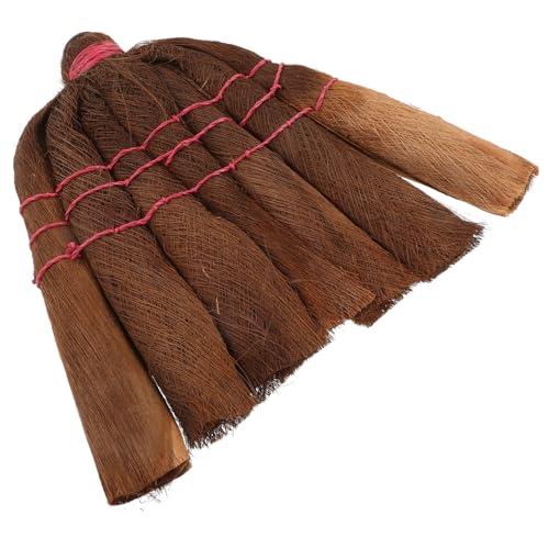 ULDIGI Reusable Palm Broom Head Replacement Sweeping Broom Part for Indoor and Outdoor Cleaning Compatible with Floor Broom for Home Kitchen Garage and Office