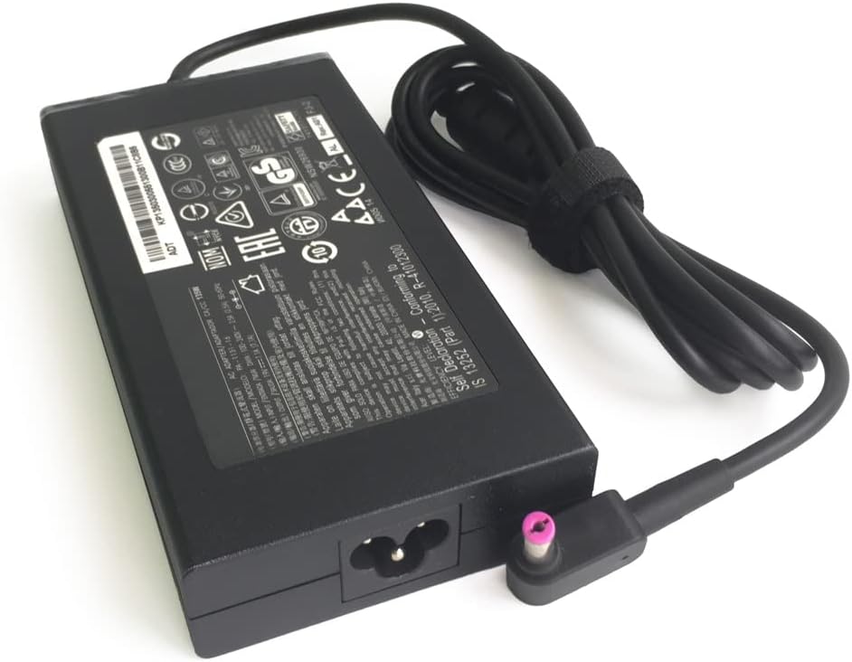 Laptop Charger 19V 7.1A ADP-135KB T 135W Ac Adapter for Acer Aspire V Nitro VN7-592,VN7-592G,VN7-792,VN7-792G,V5-591,V5-591G,A715-71G,A717-71G Power Supply