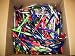 500 Wholesale Lot Misprint Ink Pens, Ball Point, Plastic, Retractable