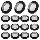 Thinp 15 Pcs Hose Screen Filter Washer, Stainless Steel Hose Washer with Screen, Fittings for 3/4 Inch Garden Hoses Connector, 5/8 Inch Washing Machine
