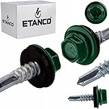 Pointe autoforeuse : la pointe autoforeuse ETANCO.Drill.point spécialement conçue et réduite assure un perçage optimal de la tôle en peu de temps. Le revêtement de protection en zinc n'est pas endommagé lors du perçage