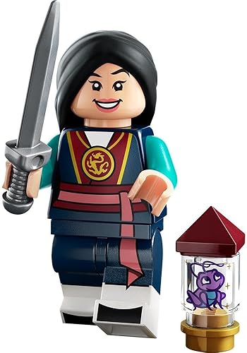 LEGO Minifigures Disney 100 - Elige 1 de 18 figuras diferentes 71038 (Mulan con Cri-Kee en piedra impresa) disponible en Yaxa Colombia