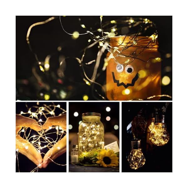 Merfino fairy lights battery operated, 3 speed modes - image 8