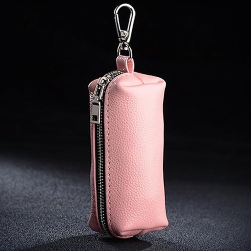 Car Key Cover Case for Suzuki MR Wagon 3rd Generation 2011-2016 Leather Pouch for Car Keys Scratch-Resistant with Zipper Car Keys Case Car Accessories,G