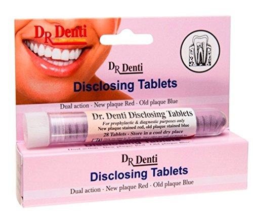 2 Tone Disclosing Tablets - Tooth Brushing Testers - 28 Tablets