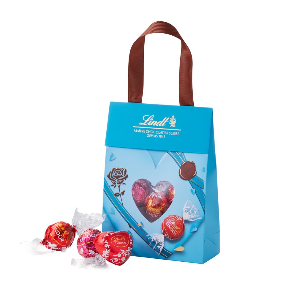 Amazon | 【Lindt公式】リンツ Lindt チョコレート リンドールバッグ 6