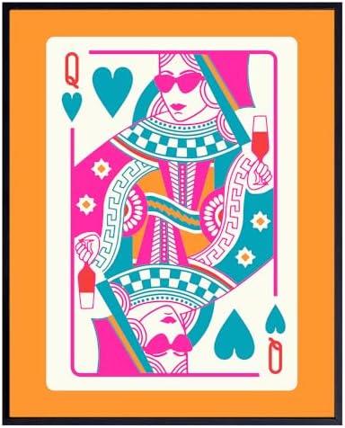 Queen of Hearts Preppy Room Decor - Queen O Hearts Cute Trendy Ae...