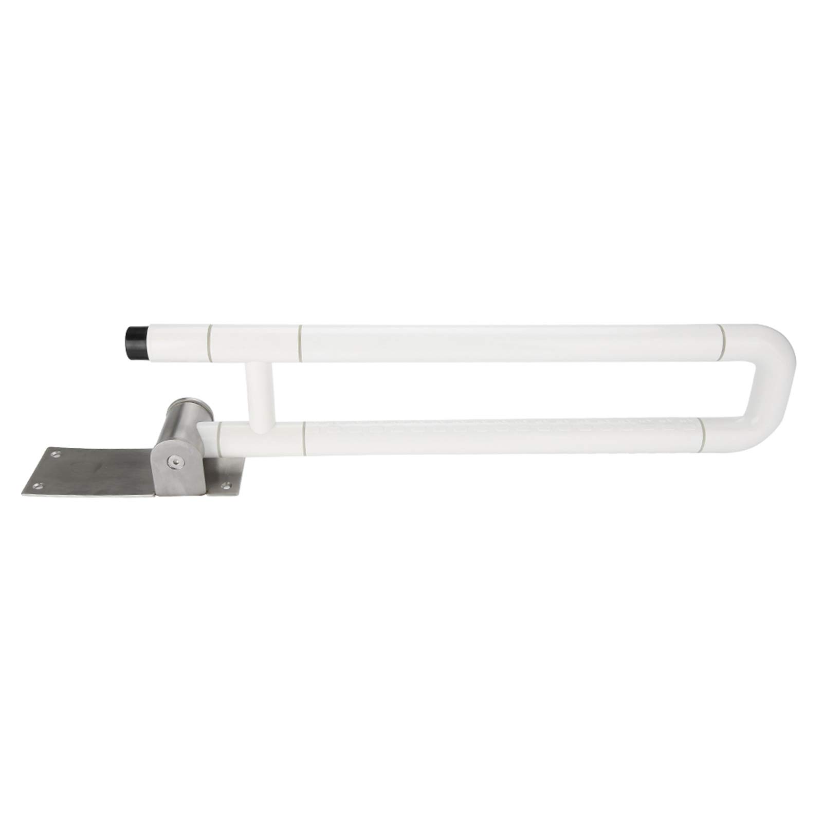 Wakects Maniglione di Sicurezza Ribaltabile Muro, maniglione Antiscivolo per Bagno Maniglia Disabili di Sostegno corrimano, Maniglione per Vasca Bagno Doccia WC