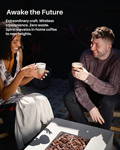 Spinn Coffee & Espresso Machine With Milk Frother, Smart Wifi Automatic Coffee, Cold Brew Machine, Automatic Coffee Foam Maker For Latte, Single Serve & Zero-Waste, Black #TOP5