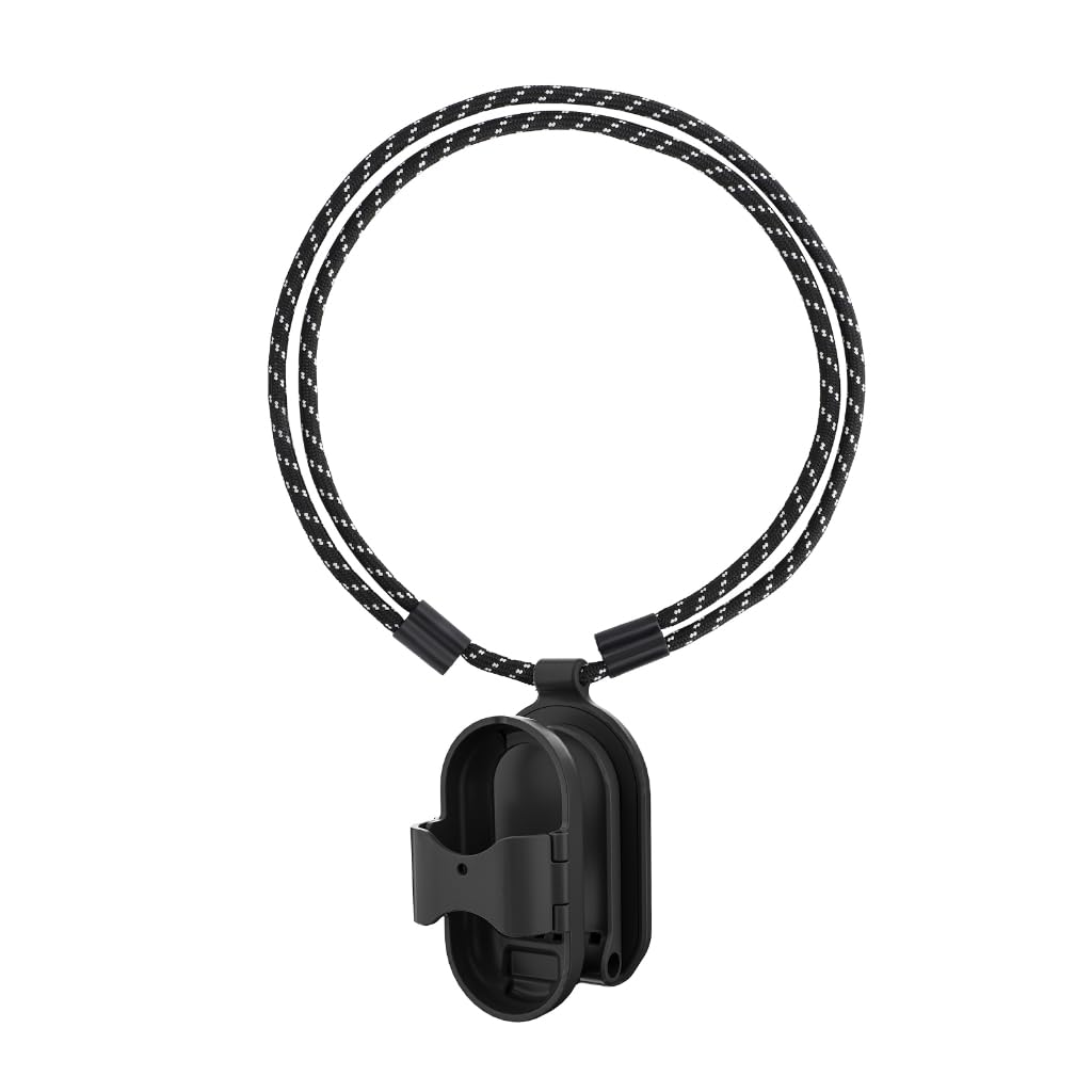 XAGMODSHN Support de cou magnétique pour caméra GO 3 - Pratique et flexible - Support magnétique de poitrine avec réglage de 22 à 42 cm