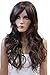 Produktbild PRETTYSHOP Perücke Fasching Karneval Cosplay Partyperücke Langhaar Schokobraun PP8