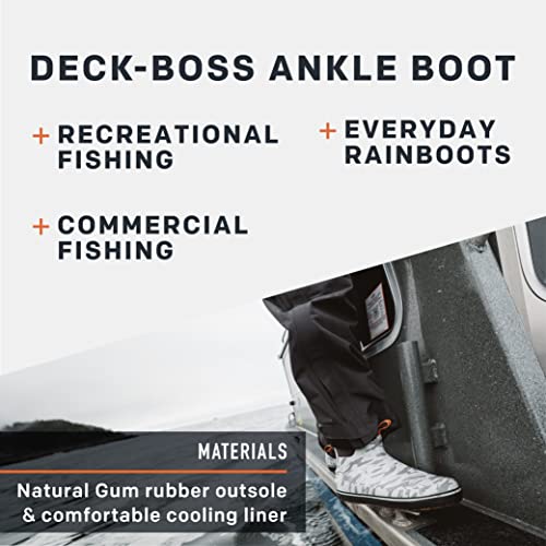 Image of Grundens Men's DECK-BOSS Ankle Boot | Durable, Waterproof
