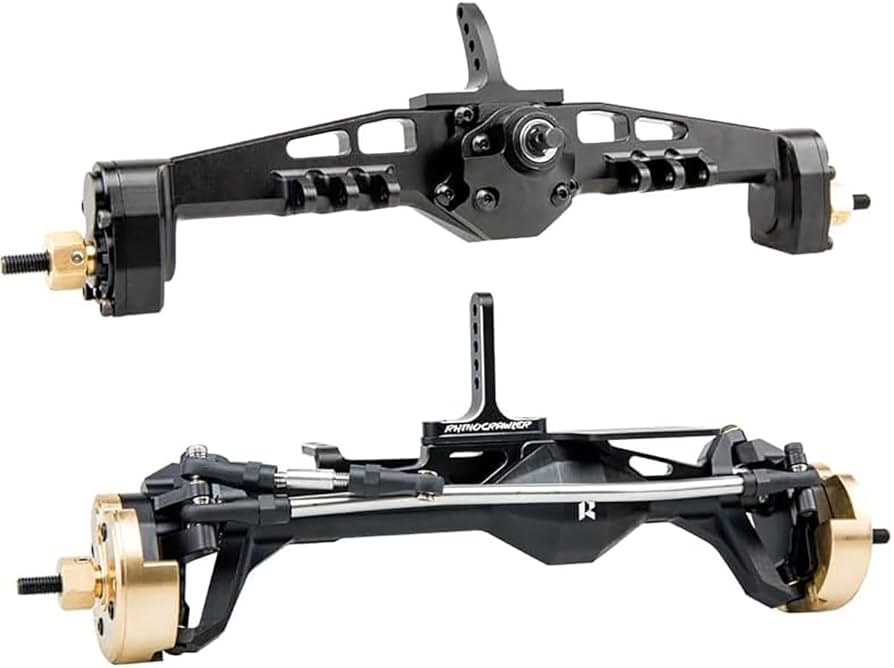 Rhino Capra Metal Complete Front Rear Portal Axle Set for 1