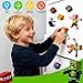 Magneverse 20 Pcs Magnetic Action Figures Playset - Magnetic Building Blocks, Magnet Cubes and Rotatable Figures Character Toys for Kids, STEM Toys, Birthday Gift for 3+ Year Old Boys Girls