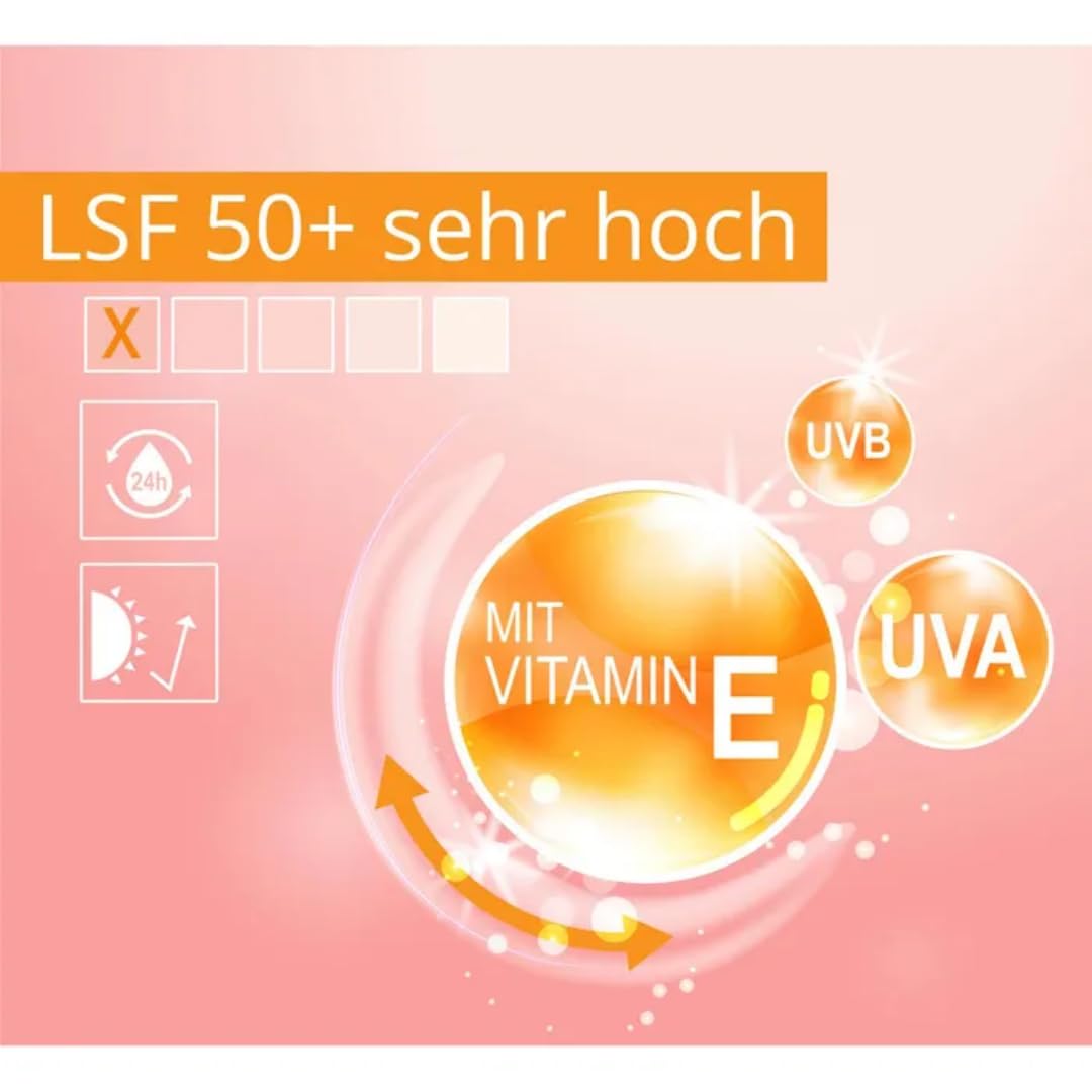 Sonnencreme LAVOZON Sport Sonnenspray LSF 50+, 200ml, extra wasserfest, 4 Er