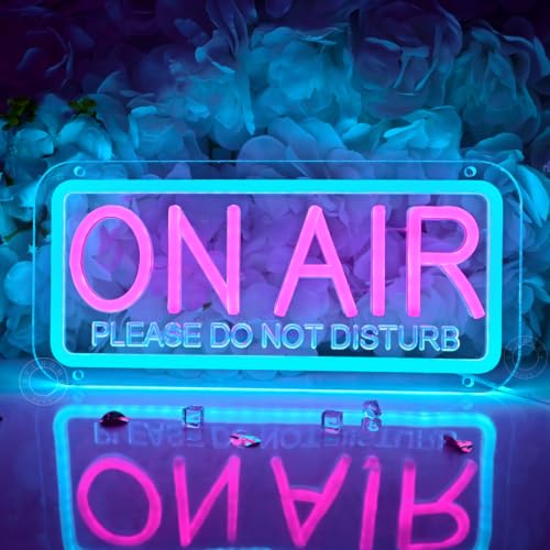 Image of SYLHOME ON AIR Do Not Disturb LED Neon Light Sign Office Game Room Decor