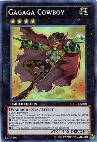 cowboy deck yugioh Amazon.com: Gagaga Cowboy - CT10-EN010 - Super Rare