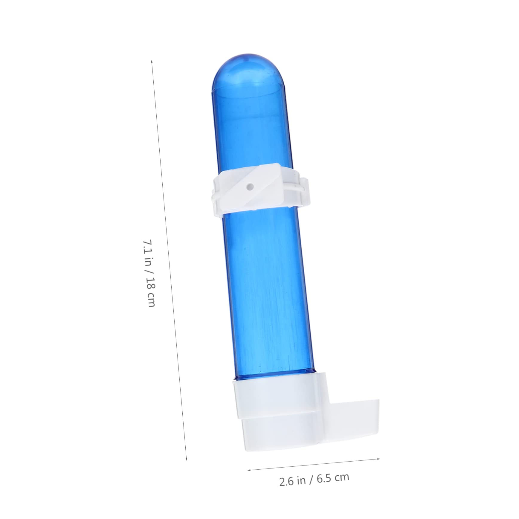 12 Piezas Bebedor De Aves Bebedero Colgante para Pájaros Tazón De Agua para Pájaros Bebedero para Contenedor De Alimentación De Jaula De Loros Loro Bebiendo El Plastico