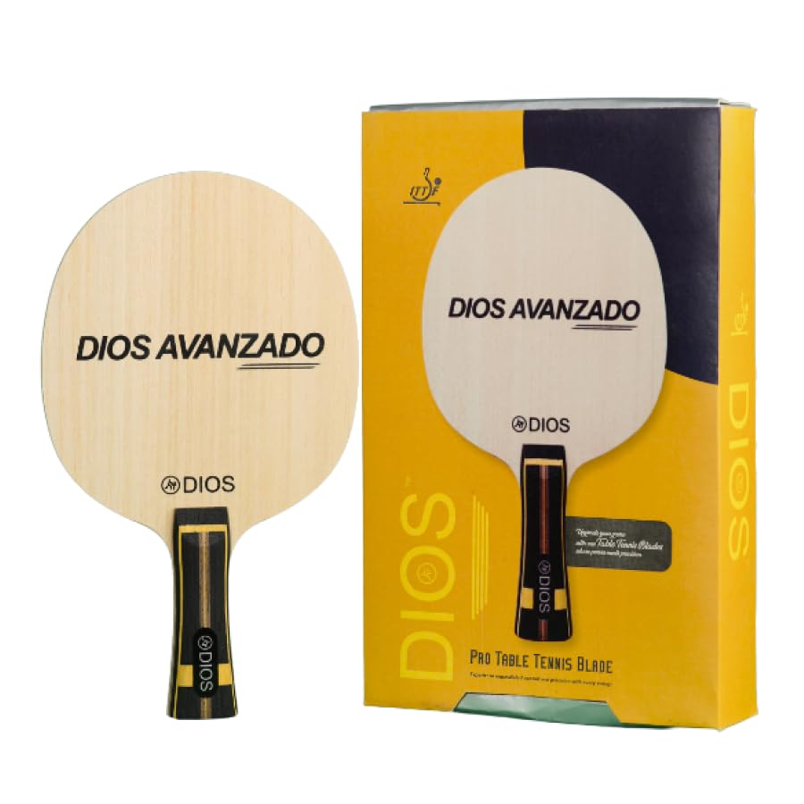 AVANZADO Ebenholz ZLC Carbon Table Tennis Blade | Ebenholz Surface & Ayous Layer | High Speed, Stability & Control | 6.2mm Offensive Ping Pong Blade for Advanced Competitive Players