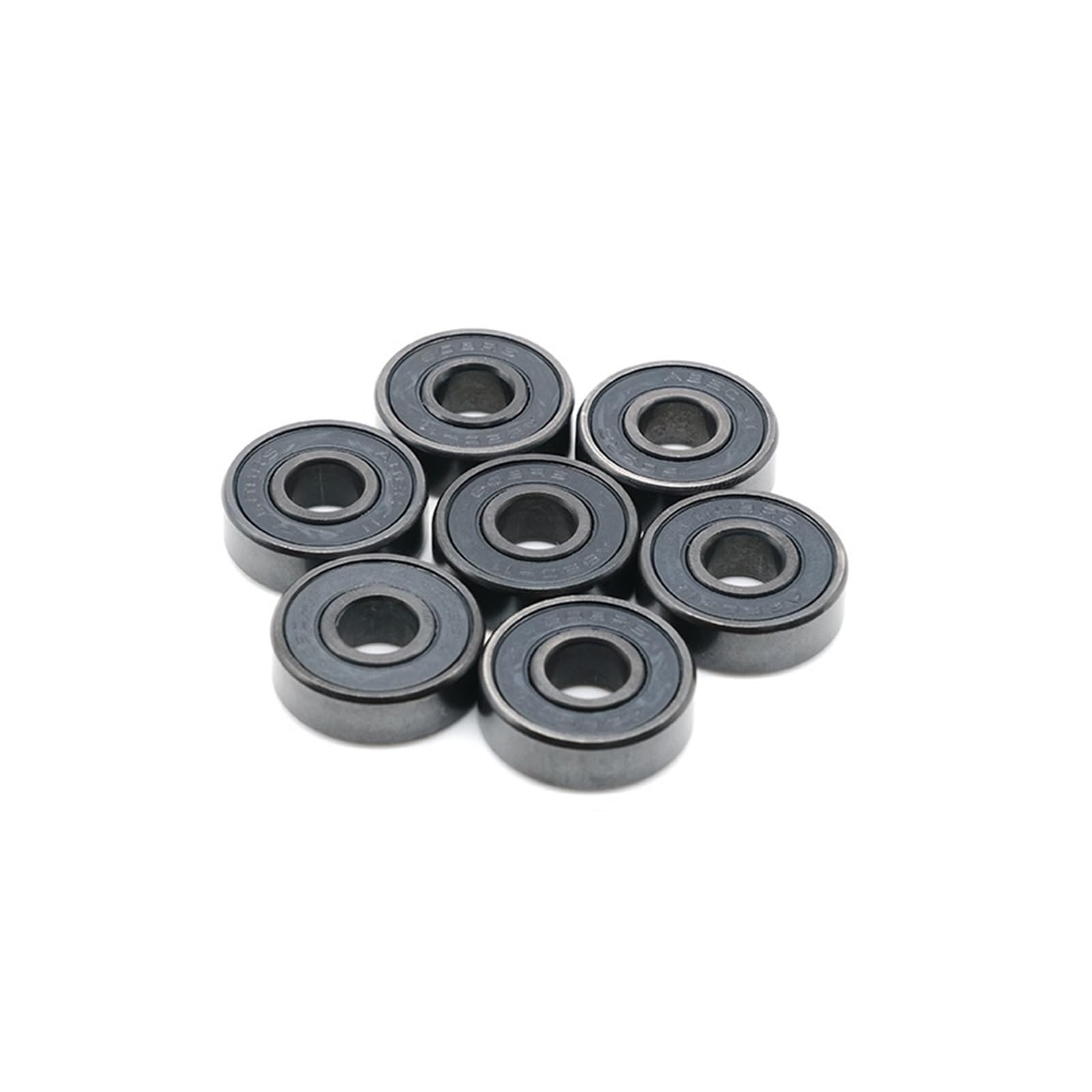 8 piezas ABEC11 608 2RS rodamiento de polea en línea 608 RS rodamiento de bolas de monopatín antioxidante 608RS sello rojo 8x22x7 mm