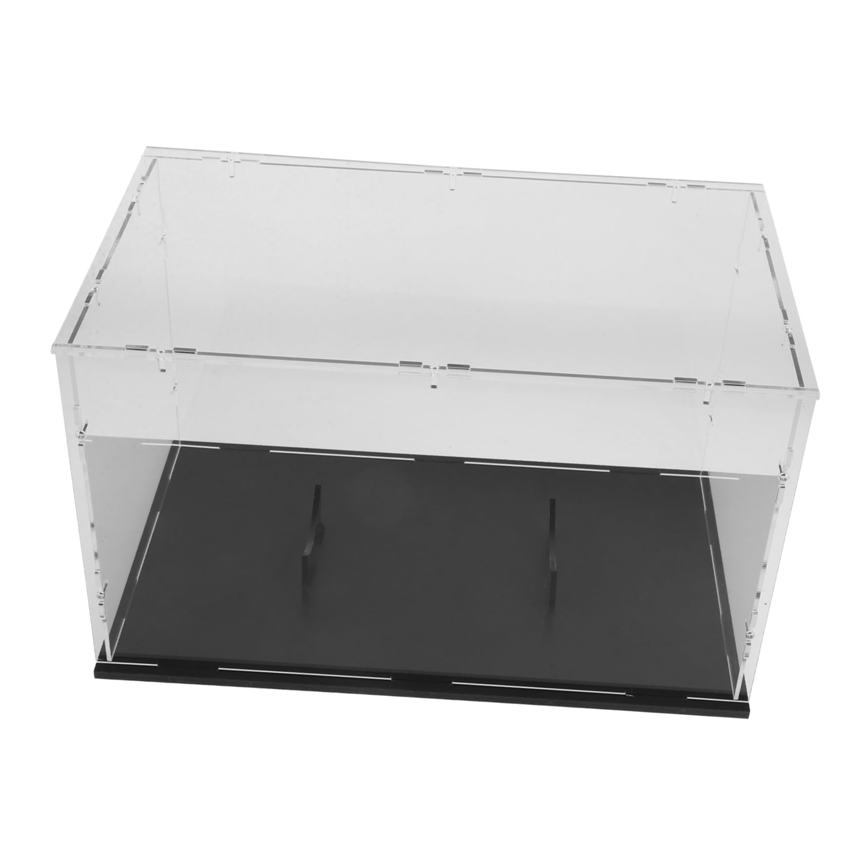 Luxshiny Vitrina Acrílica Transparente para Balones de Rugby y Béisbol con Diseño Desmontable y Almacenamiento Antipolvo Adecuado Hogar y Áreas Deportivas