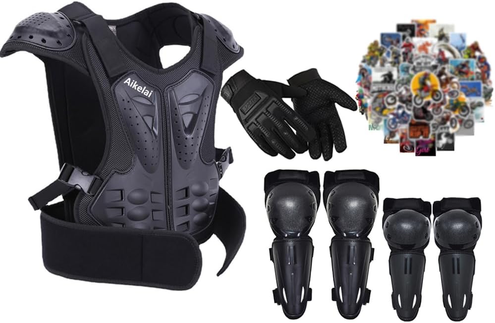 Generic Dirt Bike Gear Kids Motorcycle Armor Suit Riding | UK