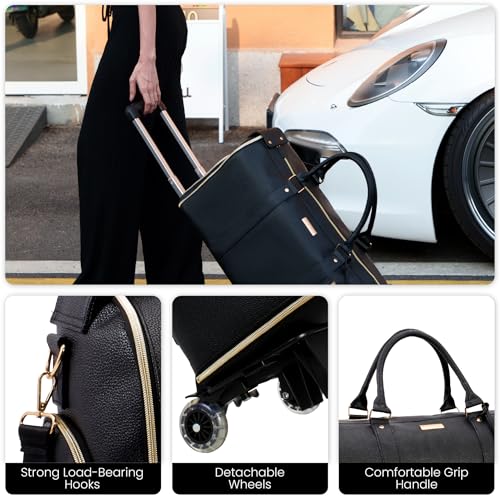 Luhxe Convertible Garment Roller Bag