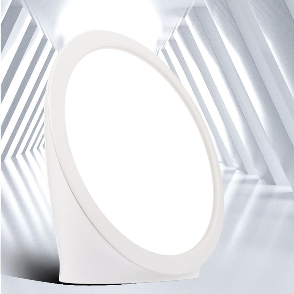 Lampe de Jour 10000 Lux Lampe de Luminothérapie LED avec 6 réglages de minuterie Lumière du Soleil Soleil Bionique Variateur Triste Lampe de Luminothérapie Design Compact Lampe de Soleil
