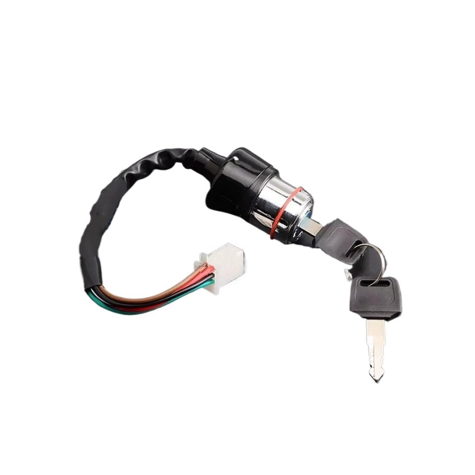 para Bobber para Scooter para Chopper Interruptor Encendido Motocicleta Llaves 3 Posiciones 6 Cables Encendido/Apagado Bloqueo Encendido Motocicleta