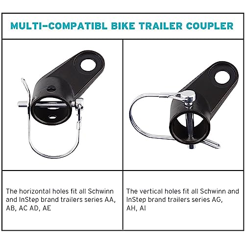 Upgraded Bike Trailer Attachment 2 Pack Bike Trailer
