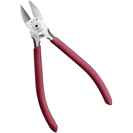 IGAN-P6 Wire Flush Cutters, 6-inch Ultra Sharp and Precision Side Cutter Clippers with Longer Flush Cutting Edge, Spring-loaded, Ideal Wire Snips for Handmade and Any Clean Cut Needs