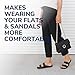 Dr. Scholl's Love Your Flats & Sandals, 3/4 Length Insoles for Women, Shoe Size 6-10: All-Day Comfort Shoe Inserts for Women with Arch Support, Metatarsal Foot Pads, Relieves Shoe Discomfort