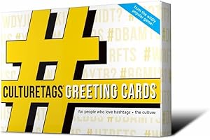 Culture Tags Black Greeting Cards