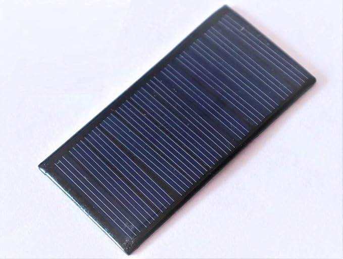 ERH India Mini Solar Panel 80x40 mm 6v 60ma Rectangular Shape Solar Cell for School Project Working Model kit-image-18