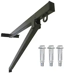 Suporte Aço Zincado Parede Reforçado Para Saco De Pancada - Envio Imediato Com Garantia - Gorilla