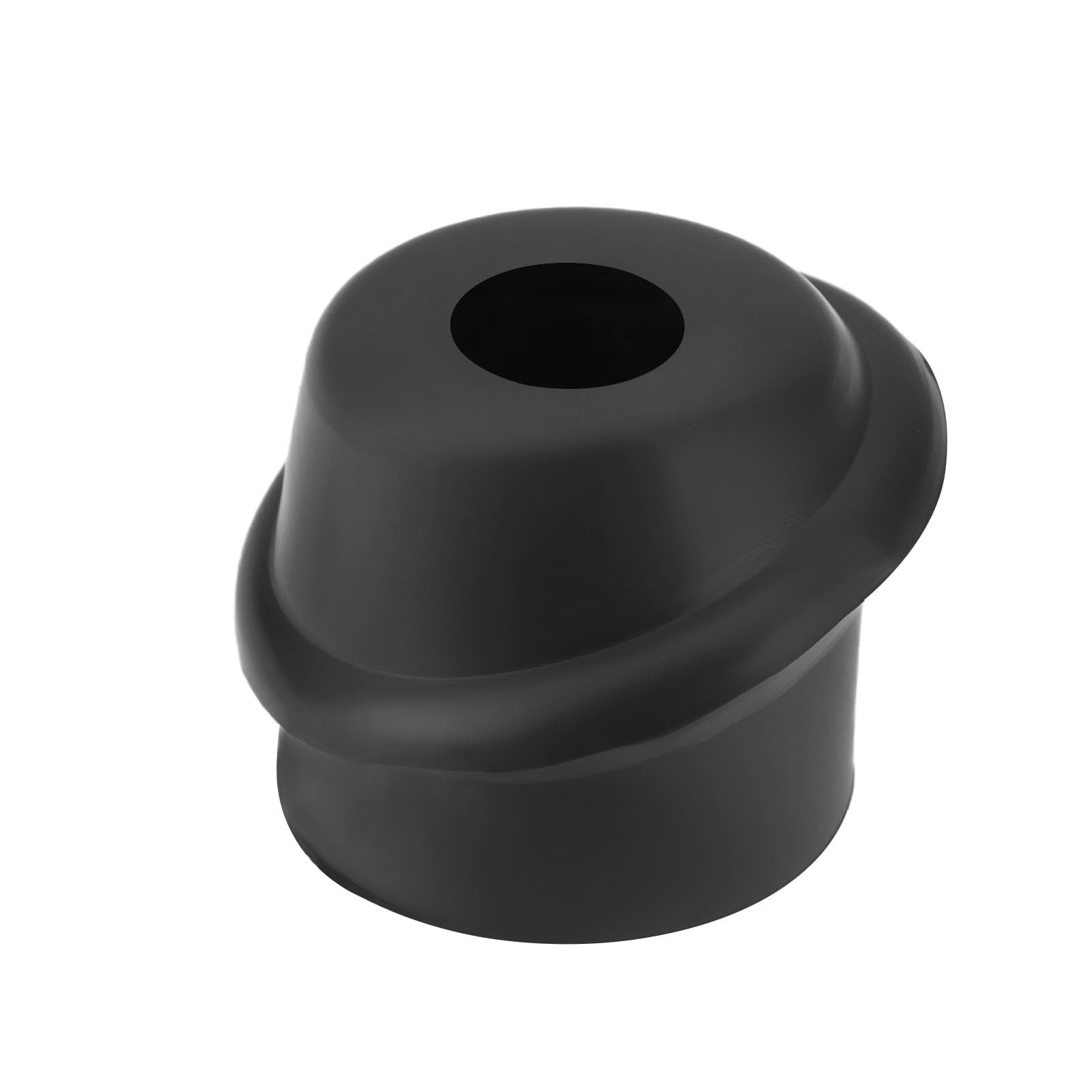 ECSiNG 1 szt. Wymienna krótka antena prętowa z przelotką uszczelka anteny adapter podstawa część zamienna 65218375151 kompatybilna z BMW E36 czarna