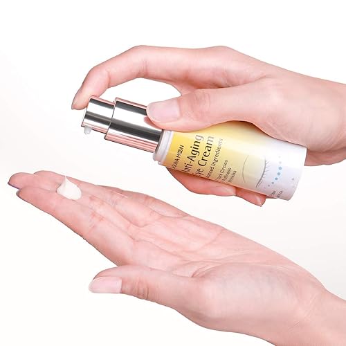 Miniatura 3 de Lagunamoon Advanced Repair - Crema de ojos antienvejecimiento, natural, para debajo de los ojos, ácido hialurónico para ojeras, hinchazón, líneas