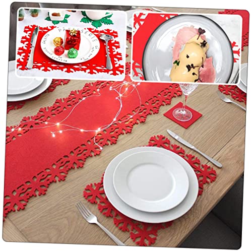 Sets de table de Noël en feutrine pour sublimer votre repas d'hiver
